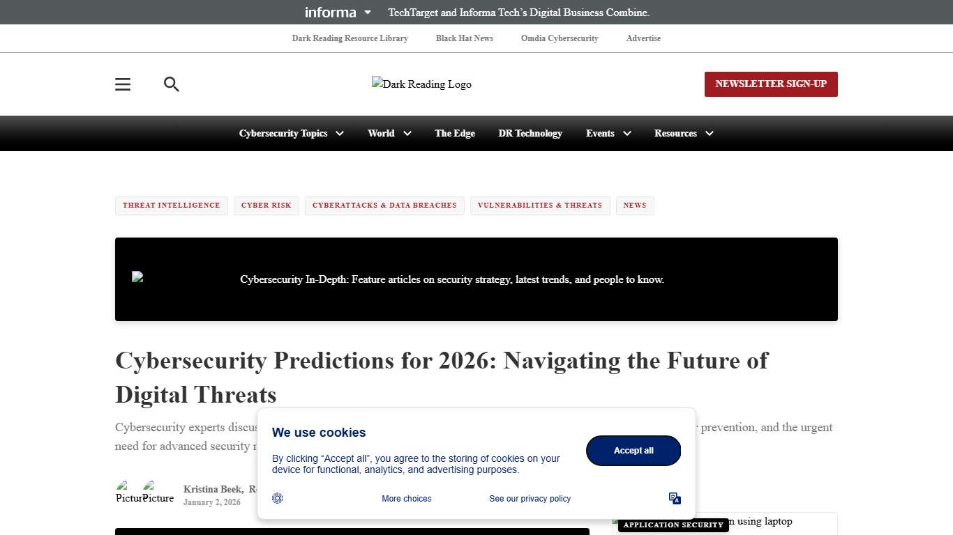 Cybersecurity Predictions for 2026: The Future of Digital Threats
