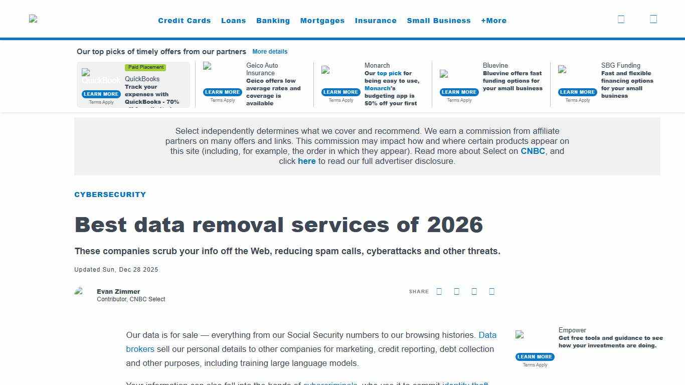 Best Data Removal Services of 2026