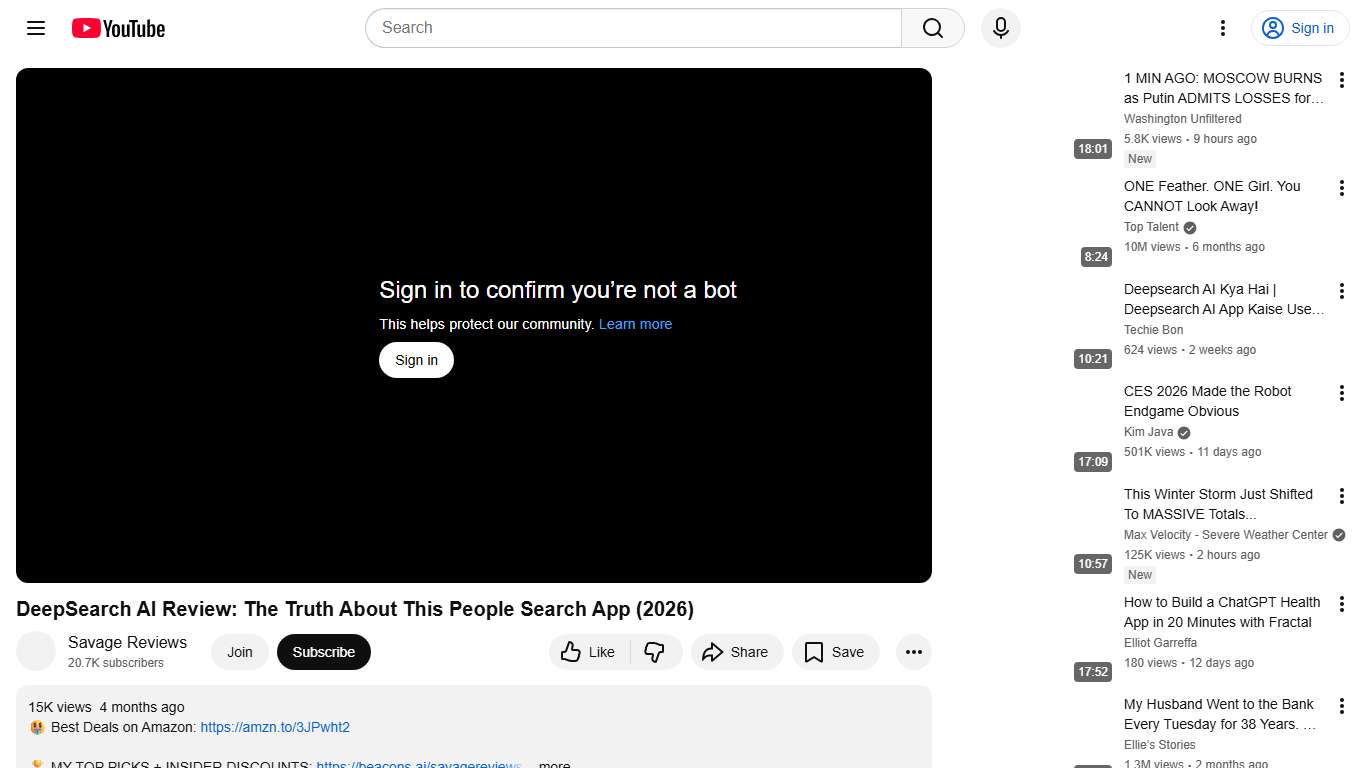 DeepSearch AI Review: The Truth About This People Search App (2026) - YouTube
